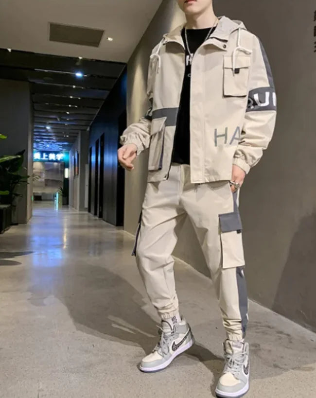 YOKOPAL Men’s Zipper Tracksuit