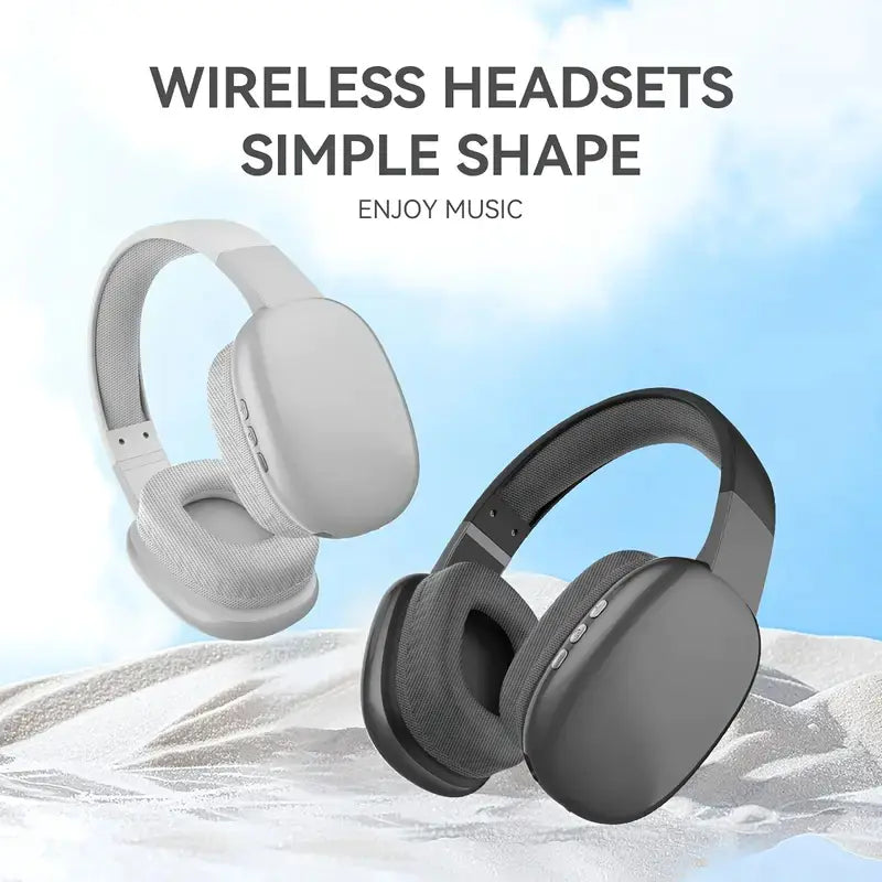 Wireless Headset with Microphone and EQ Music Mode