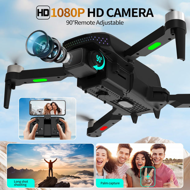 LYOOGO Drone with Camera for Adults 1080P/4K Camera Quality