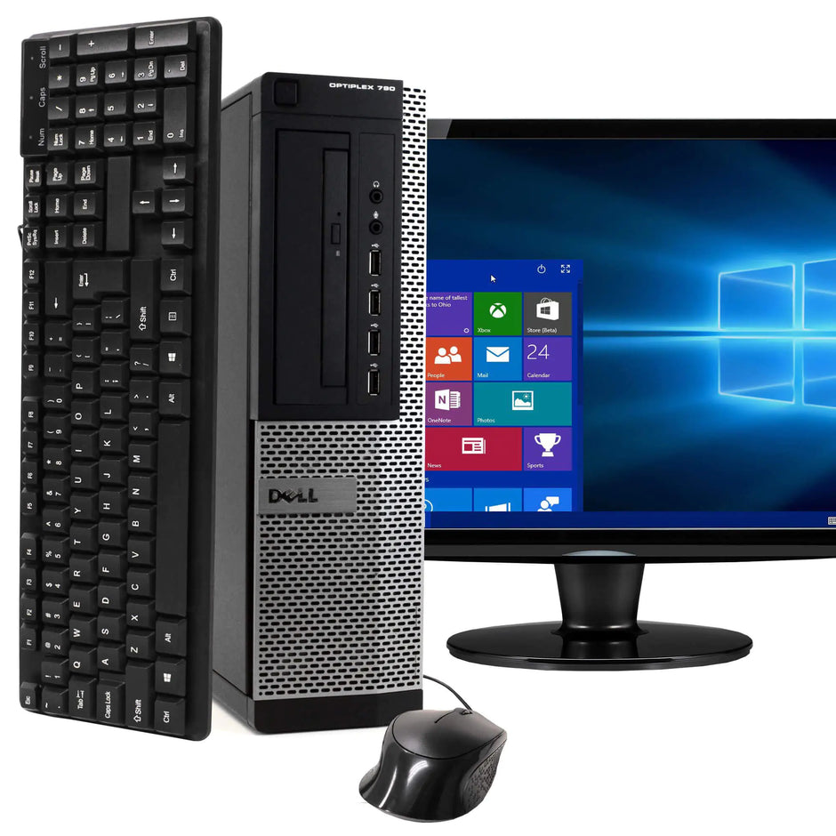 DELL Desktop Computer Package with 22inch Monitor/Keyboard/Mouse