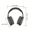 Wireless Headset with Microphone and EQ Music Mode