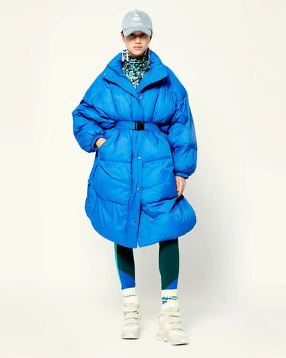 YOKOPAL Women's Long Belt Jacket