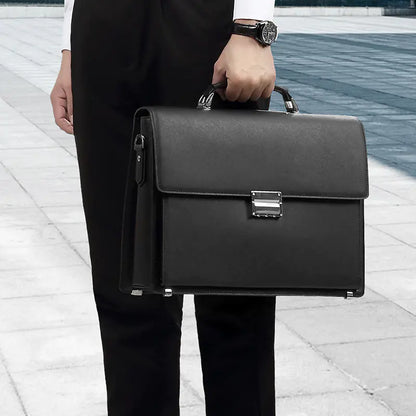 YOKOPAL Leather Briefcase