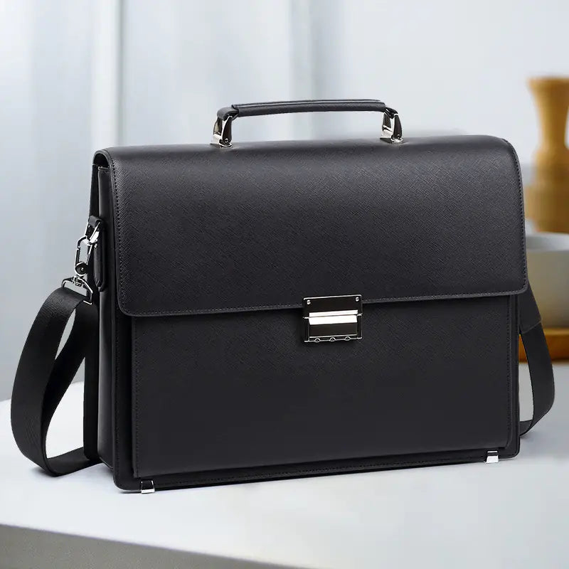 YOKOPAL Leather Briefcase