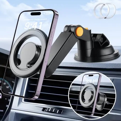 Yokopal Magsafe Car Mount Magnetic Phone