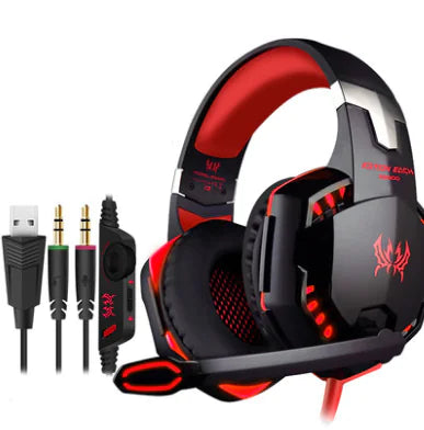 TECHPRO Gaming Headset with Over-Ear Headphones