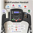 Smart Folding Treadmill with Pulse Sensor
