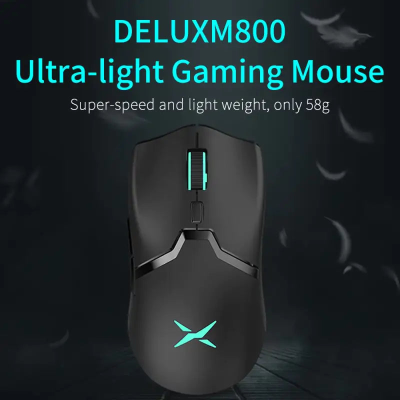 Wireless Photoelectric Dual-Mode Gaming Mouse