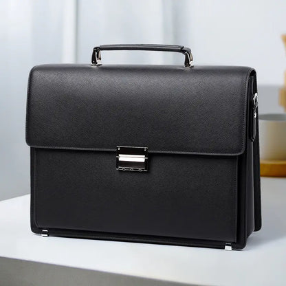 YOKOPAL Leather Briefcase