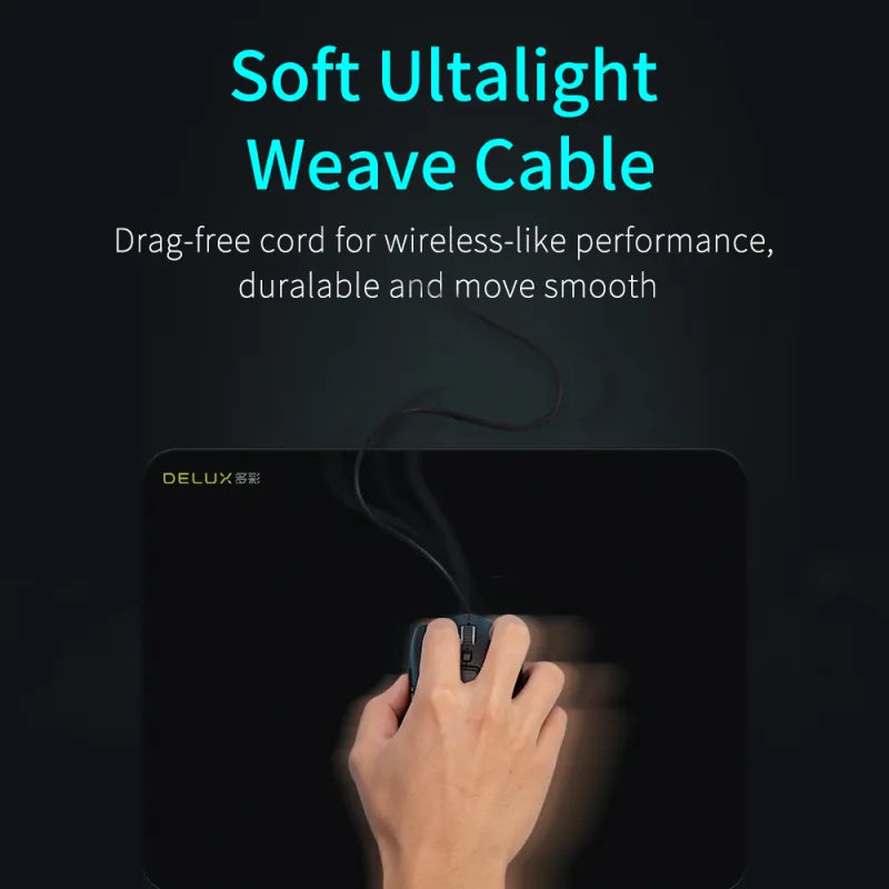 Wireless Photoelectric Dual-Mode Gaming Mouse