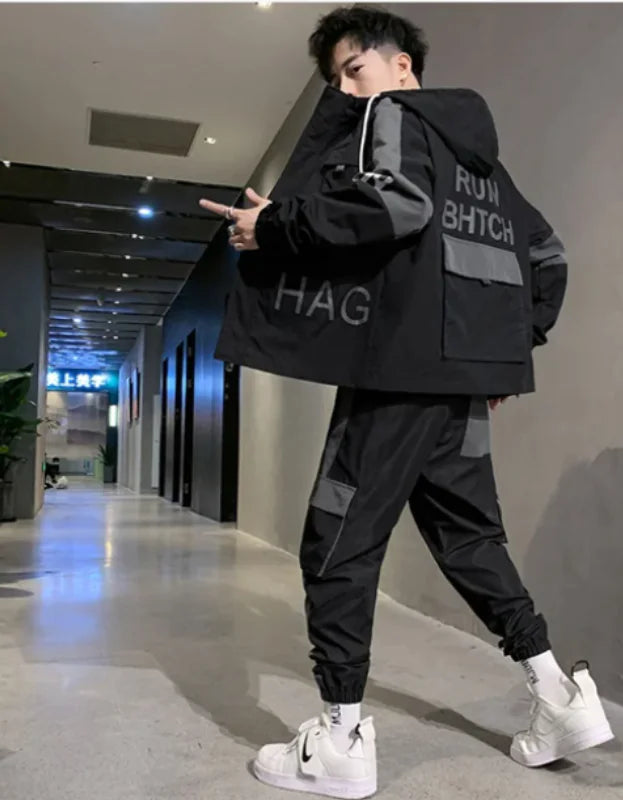 YOKOPAL Men’s Zipper Tracksuit