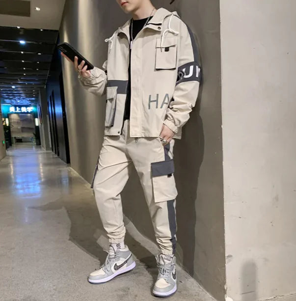 YOKOPAL Men’s Zipper Tracksuit