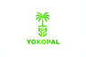 YOKOPAL Logo - White and Fluorescent Green